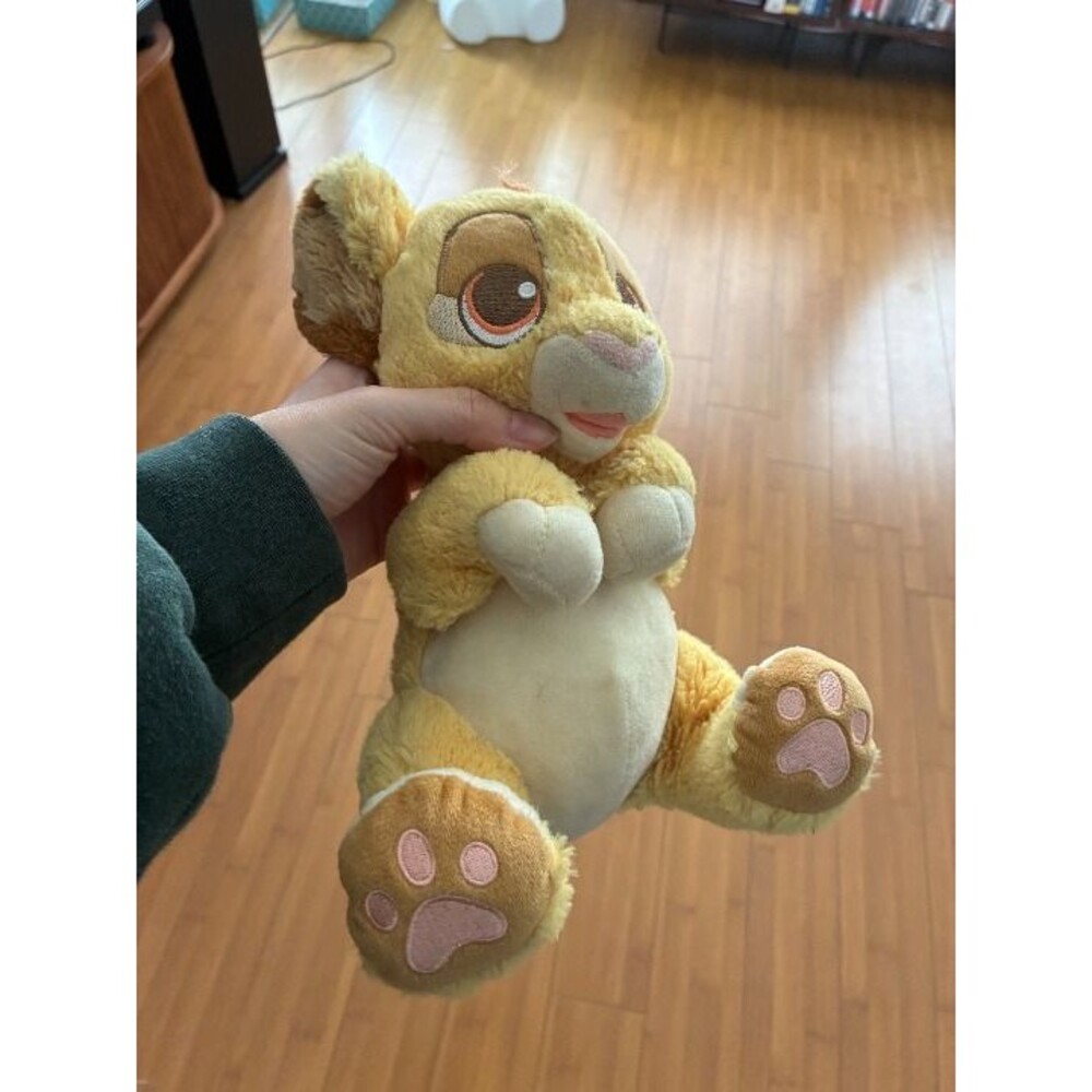 Disney SIMBA Lion King Young Cub 12" Plush Stuffed Animal Very Soft